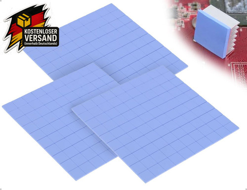 Wärmeleitpad silikon set - set, 3