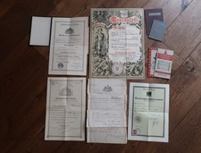 Nachlass Urkunden Klempner