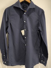 formbares Hemd dunkelblau