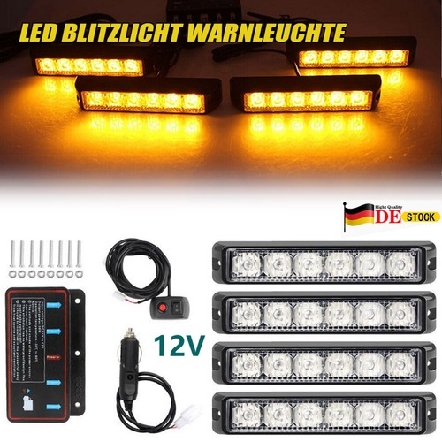 4stk 6led auto frontblitzer - 4stk,