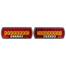 LED Anhänger Rückleuchten 12-24V dynamische Blinker 7 Funktionen B-Ware