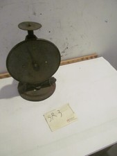 Opas schöne Alte gebrauchte Post waage Dezimal  Waage aus Metall Zifferblatt sch