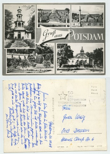 105011 gruß aus potsdam - gruß,