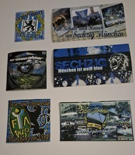 6 Stück 1860 München- Sticker