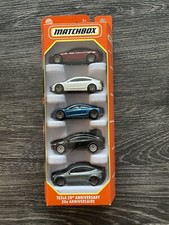 MATCHBOX 5er Pack TESLA 20th