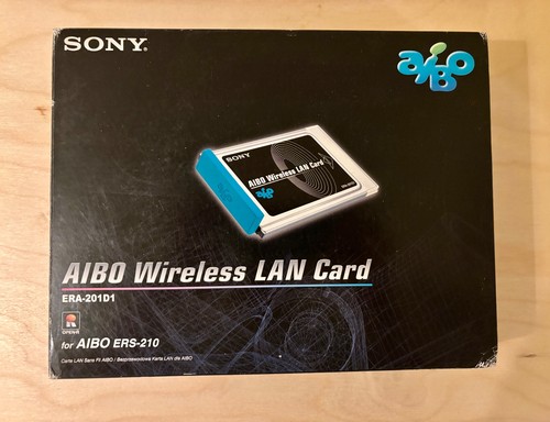 Sony aibo wireless - sony, lan