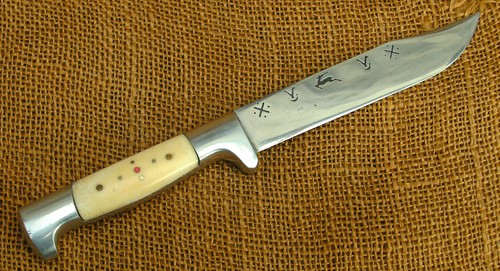 Altes messer nordisch mit - altes,