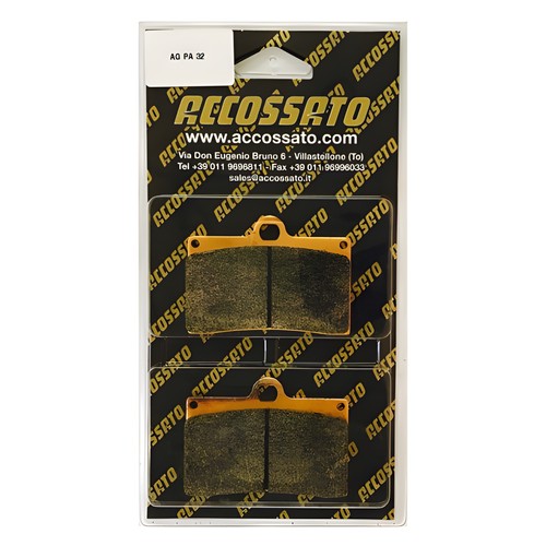 Bremsbeläge accossato vorne - accossato,