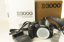 NIKON D3000 Gehäuse DSLR  Spiegelreflexkamera 10,2 Megapixel !!