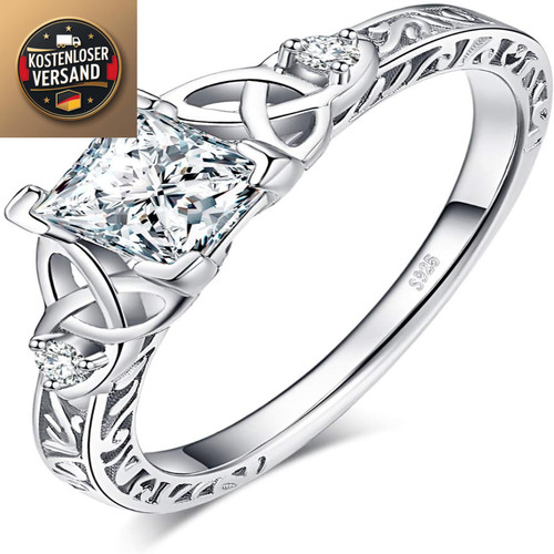 Silber ring 925 damenring mit - ring,