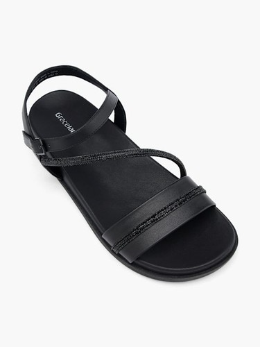 Damen sandalen schwarz neu - 38,