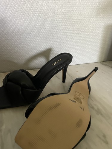 Sexy echtleder pantoletten - echtleder,