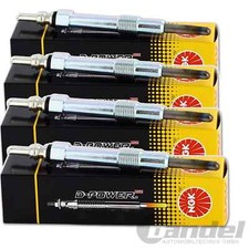 4x NGK GLÜHKERZEN passend