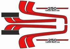 DL27 Yamaha RD250B 1974 1975 Restaurierung Kit Aufkleber Sticker