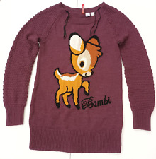 H&M Disney Bambi Pull Over Pullover/Pulli Strukturärmel Gr. 6