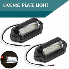 2X LED Kennzeichenleuchte