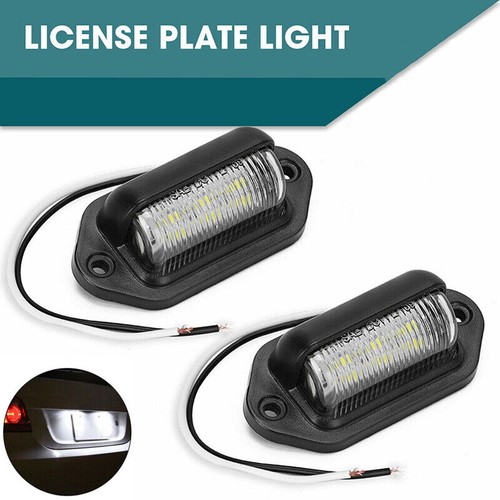 Led kennzeichenleuchte - 2x,