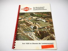 Original Prospekt Kuhn