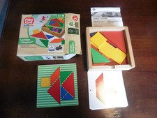 Playtive Junior, Lernbox Tangram 5-8 Jahre guter Zustand