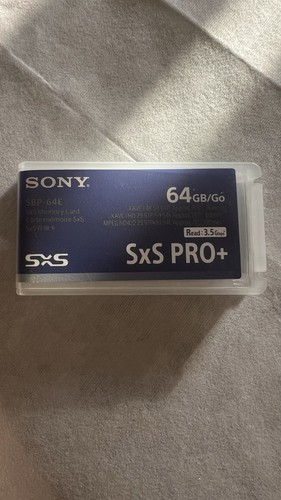 Sony sxs pro 64g - pro+,