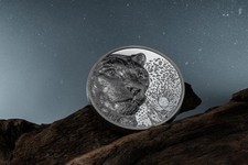 Mongolia 2024 1000 Togrog SNOW LEOPARD Wild Mongolia 2 Oz  silber Münze