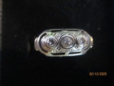 Art Deco Diamantring Ring  14