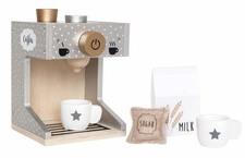 Kinder Kaffeemaschine aus Holz