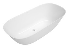 Villeroy & Boch Theano Freistehende Badewanne 1750 x 800 mm - Weiß Alpin