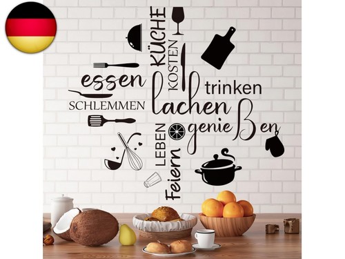 Wandtattoo küche - wandtattoo,