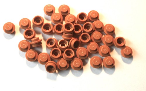 40x lego platte 1x1 rund - platte,
