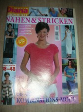 Diana Moden Sonderheft Nähen und Stricken Gr.38 - 48 komplett Schnitte 1/ 2002