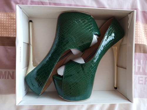 High heels grün highheels - high,