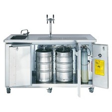 Mobile Theke ‘MT4S’ VERWENDUNGSFERTIG