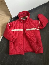 Reebok Membership Herren Winterjacke, rot - Gr. XL - Vintage