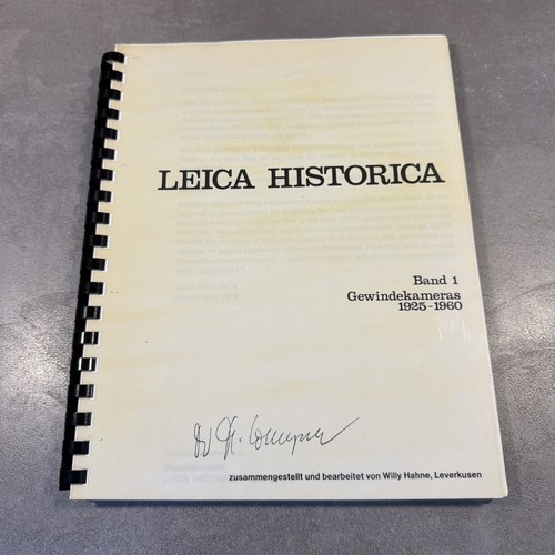 Leica historica hahne liste - leica,