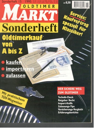Oldtimer markt sonderheft nr - oldtimer-,