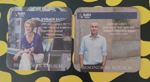 Schöne bierdeckel gaffel - bierdeckel,