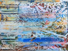 Abstraktes gemälde acryl auf - acryl,