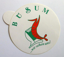 Souvenir-Aufkleber Büsum