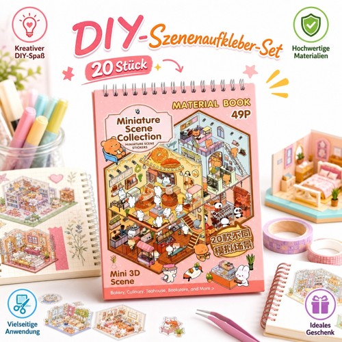 Diy aufkleber set stück 3d - set, 20