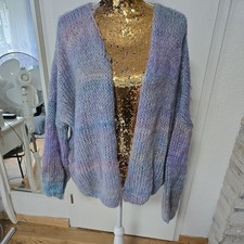  Strickjacke Cardigan Wolle  Handmade Gr.48-56 Lana Grossa 
