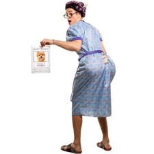 Verzweifelte Oma Kostüm die