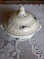 Villeroy & Boch Alt Luxemburg  Ragouttopf  Terrine Blau Weiss Porzellan