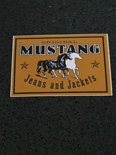 MUSTANG Jeans ➔ Sticker / Aufkleber ➔ *aus Sammlung* 083