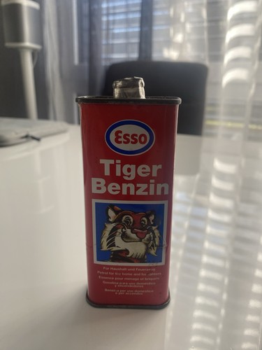 Esso tiger benzin - benzin, retro