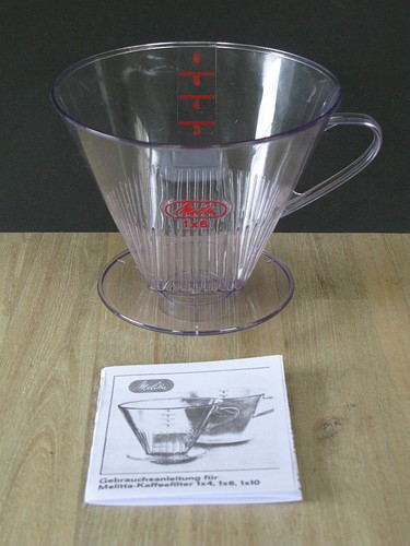 Melitta loch kaffeefilter - 1-loch,