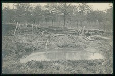 Foto AK 1. WK Granattrichter