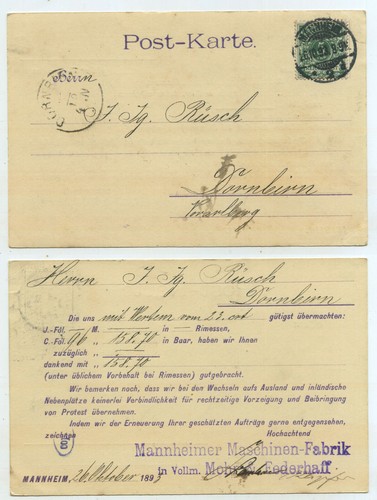 75449 postkarte mannheim - -,