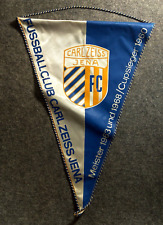 ORIGINAL Wimpel Fussballclub Carl Zeiss Jena FC Fussball