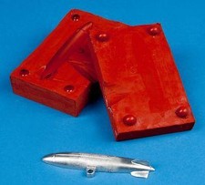 Zinngießform Zeppelin